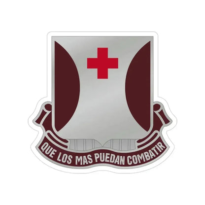 70 Medical Battalion (U.S. Army) Transparent STICKER Die-Cut Vinyl Decal 4 Inch - The Sticker Space