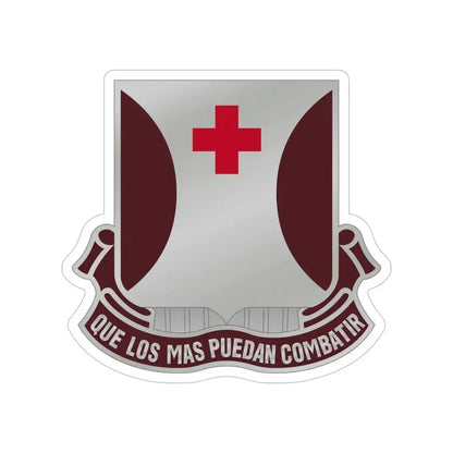 70 Medical Battalion (U.S. Army) Transparent STICKER Die-Cut Vinyl Decal 6 Inch - The Sticker Space