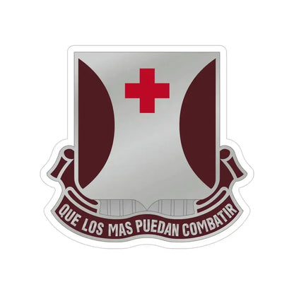 70 Medical Battalion (U.S. Army) Transparent STICKER Die-Cut Vinyl Decal - The Sticker Space