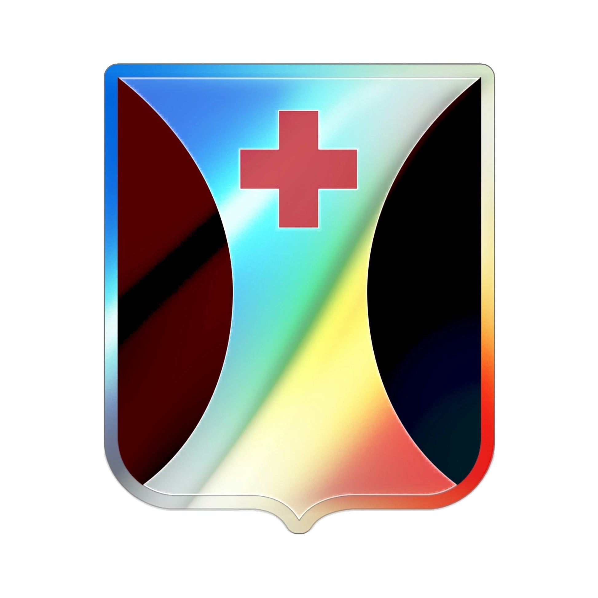 70 Medical Battalion v2 (U.S. Army) Holographic STICKER Die-Cut Vinyl Decal-2 Inch-The Sticker Space