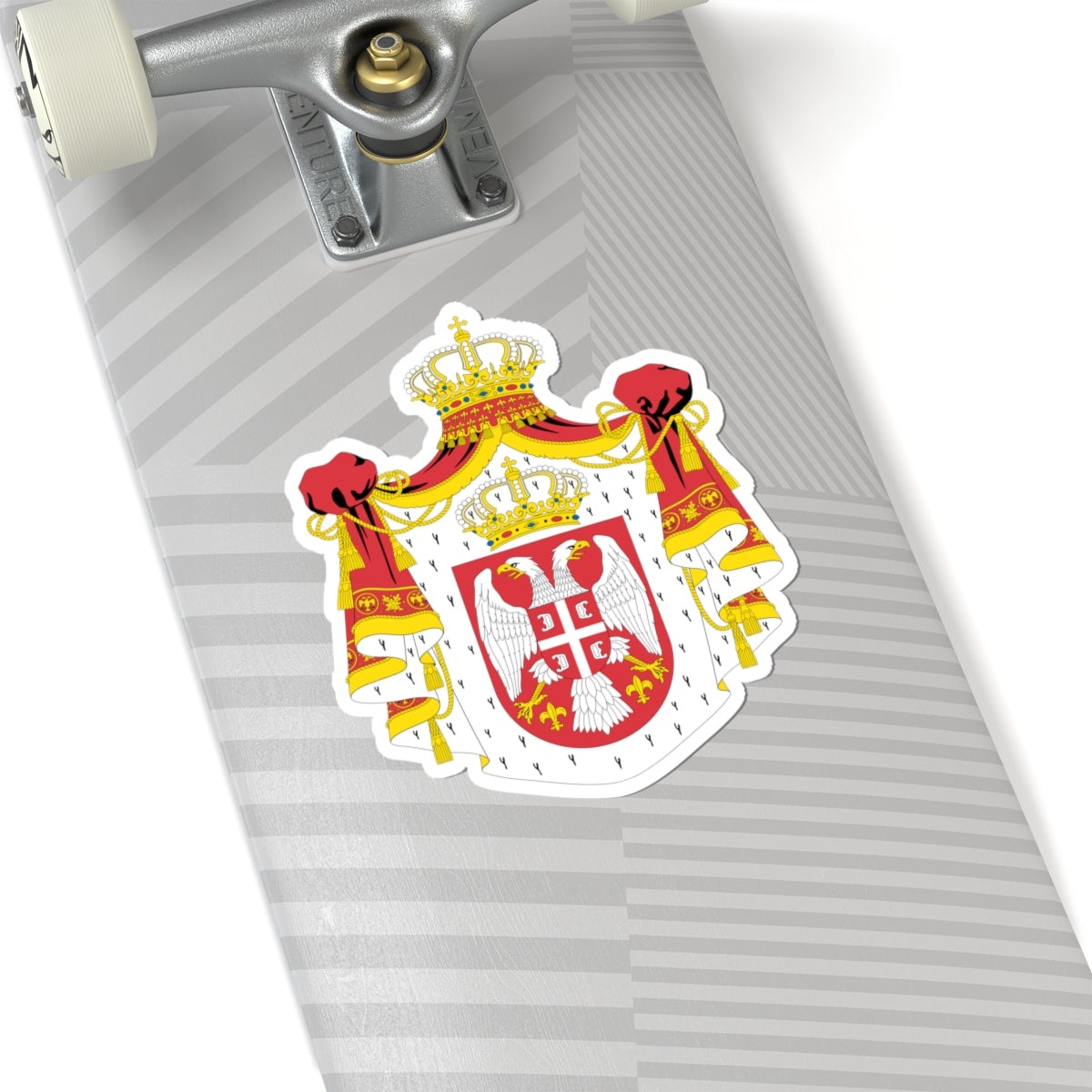 Coat of arms of Serbia (2004-2010) - STICKER Vinyl Kiss-Cut Decal