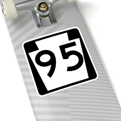 PA-95 (Pennsylvania) (Road Sign) STICKER Vinyl Kiss-Cut Decal