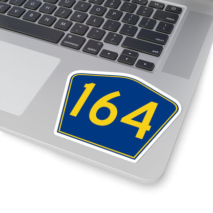 PR secondary 164 (Puerto Rico) (Road Sign) STICKER Vinyl Kiss-Cut Decal