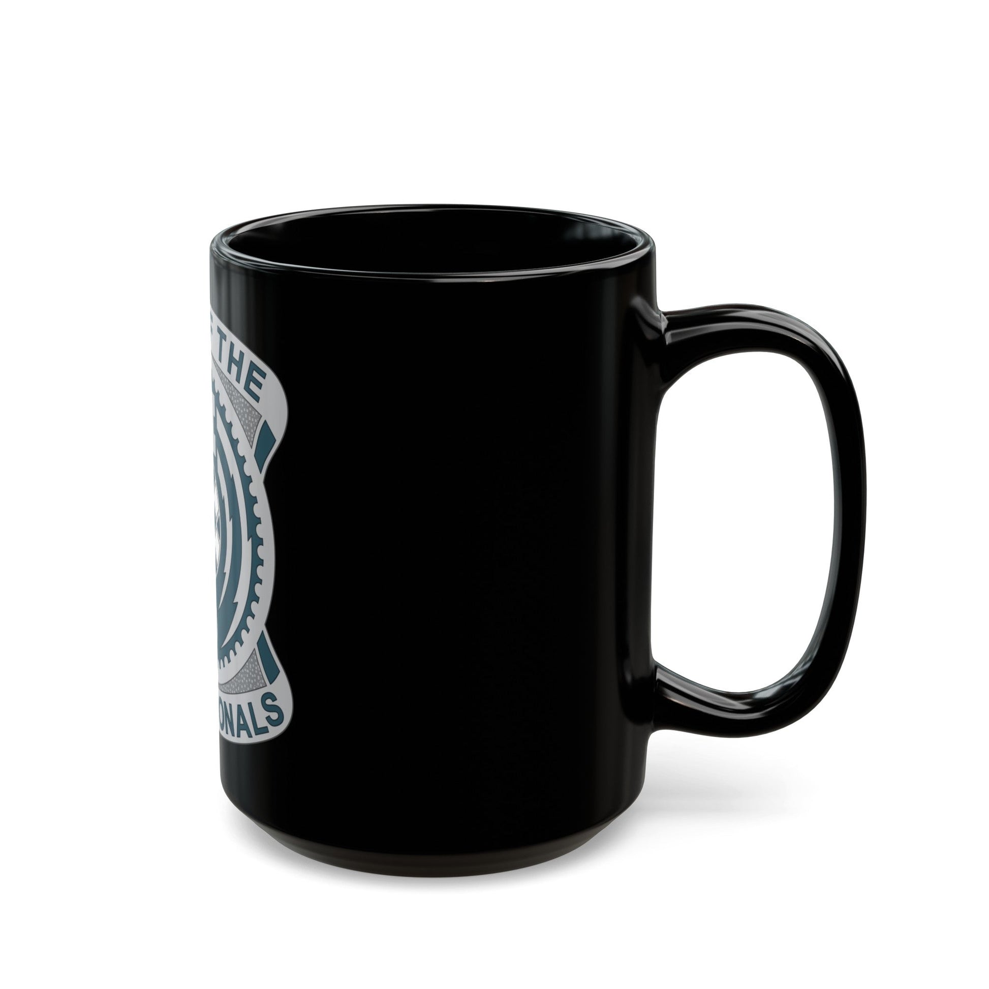 701 Military Intelligence Brigade (U.S. Army) Black Coffee Mug-The Sticker Space