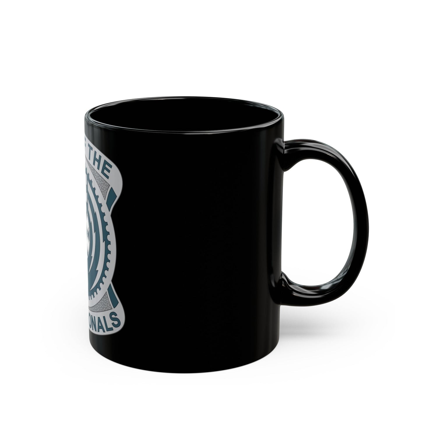 701 Military Intelligence Brigade (U.S. Army) Black Coffee Mug-The Sticker Space