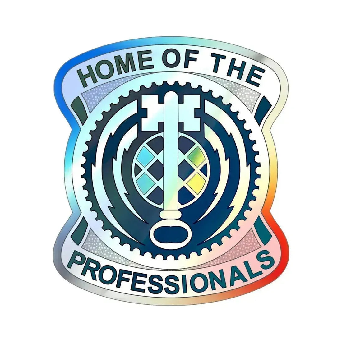 701 Military Intelligence Brigade (U.S. Army) Holographic STICKER Die-Cut Vinyl Decal 6 Inch Holographic - The Sticker Space