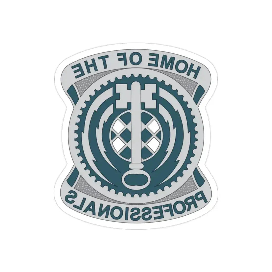 701 Military Intelligence Brigade (U.S. Army) REVERSE PRINT Transparent Die-Cut STICKER - The Sticker Space