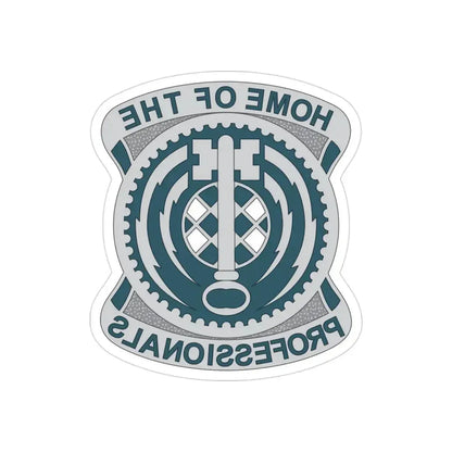 701 Military Intelligence Brigade (U.S. Army) REVERSE PRINT Transparent Die-Cut STICKER - The Sticker Space