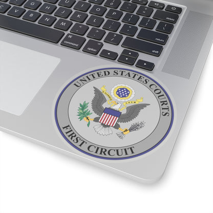 Seal of the United States Court of Appeals for the First Circuit - STICKER Vinyl Kiss-Cut Decal