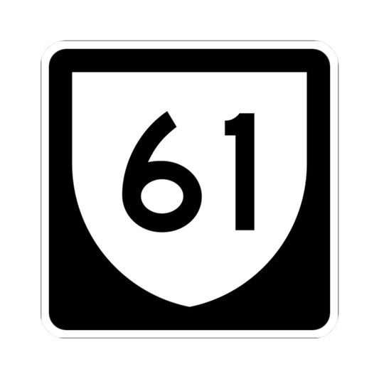 PR urban primary 61 (Puerto Rico) (Road Sign) STICKER Vinyl Kiss-Cut Decal