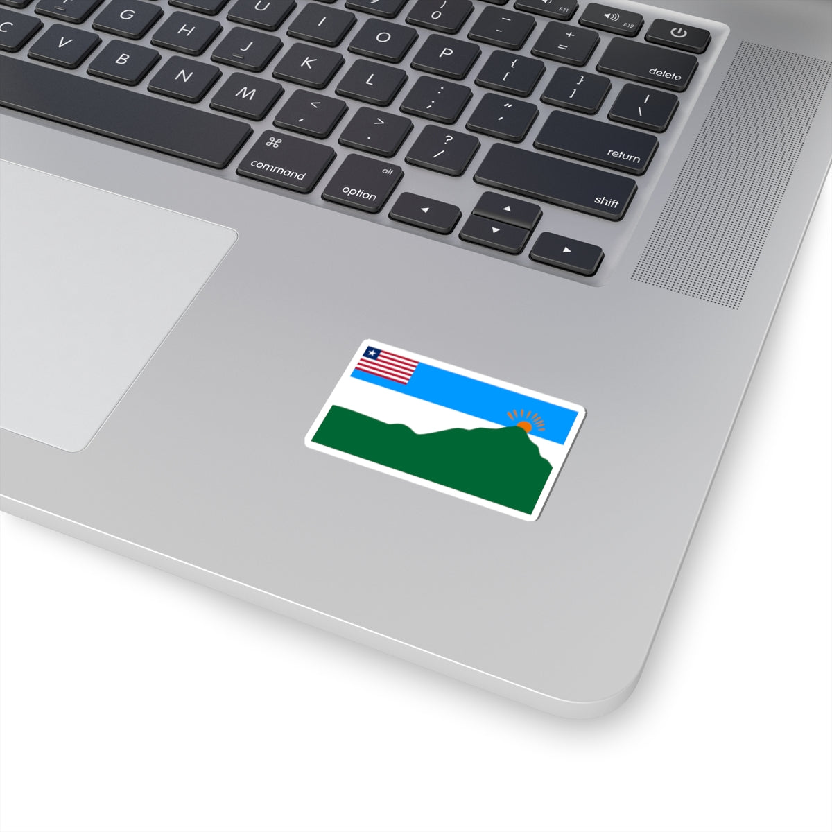 Flag of Grand Gedeh County (Liberia) STICKER Vinyl Kiss-Cut Decal