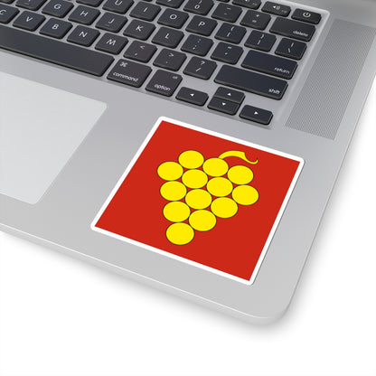 CHE Winikon-Gschwader Flag (Switzerland) STICKER Vinyl Kiss-Cut Decal
