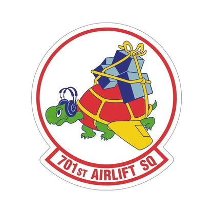 701st Airlift Squadron (U.S. Air Force) STICKER Vinyl Die-Cut Decal - The Sticker Space