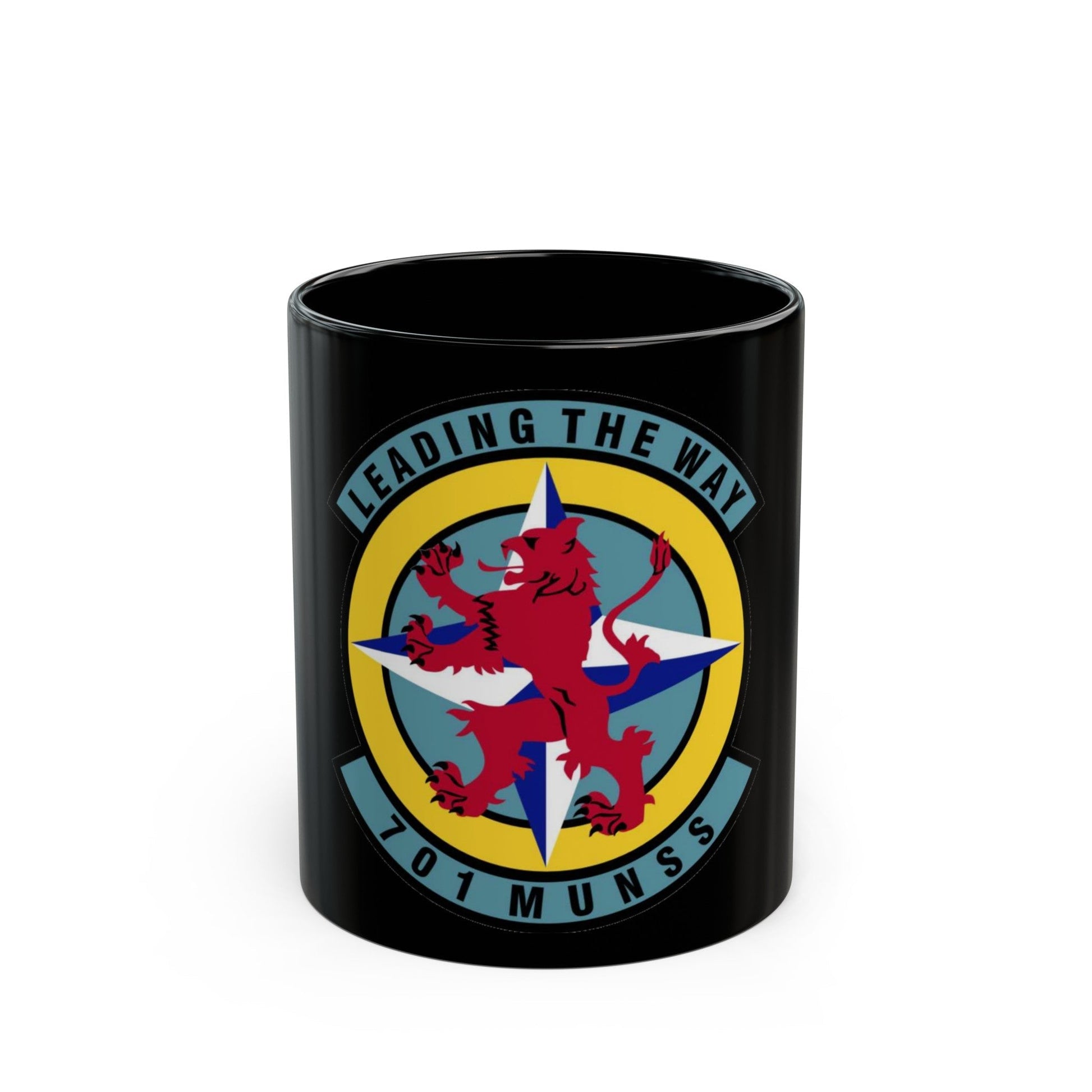 701st Munitions Support Squadron (U.S. Air Force) Black Coffee Mug-11oz-The Sticker Space