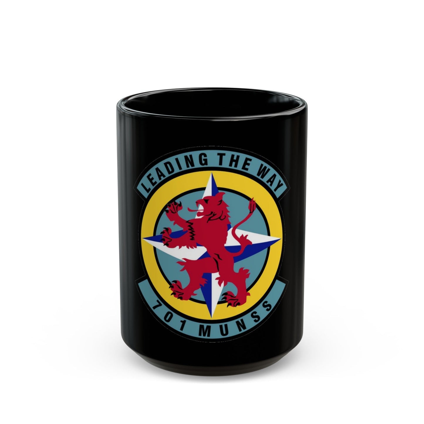 701st Munitions Support Squadron (U.S. Air Force) Black Coffee Mug-15oz-The Sticker Space