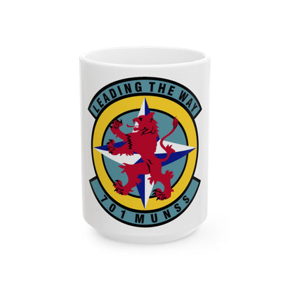 701st Munitions Support Squadron (U.S. Air Force) White Coffee Mug-15oz-The Sticker Space