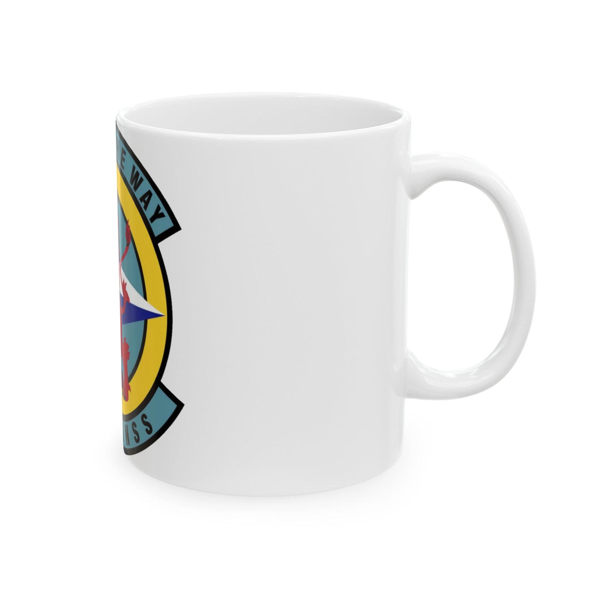 701st Munitions Support Squadron (U.S. Air Force) White Coffee Mug-The Sticker Space