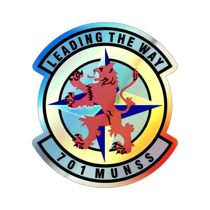 701st Munitions Support Squadron (U.S. Air Force) Holographic STICKER Die-Cut Vinyl Decal - The Sticker Space
