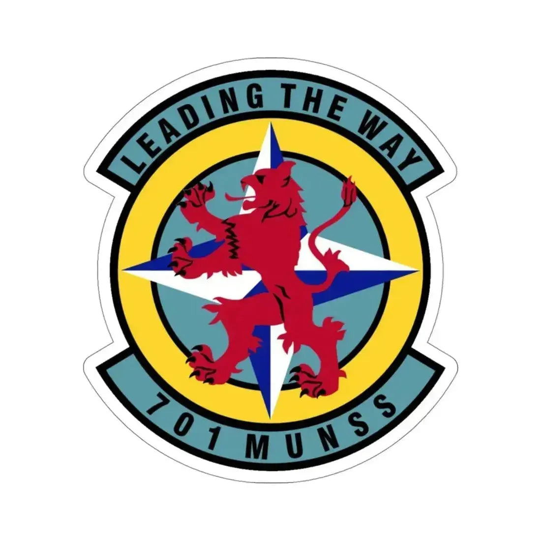 701st Munitions Support Squadron (U.S. Air Force) STICKER Vinyl Die-Cut Decal 4 Inch - The Sticker Space