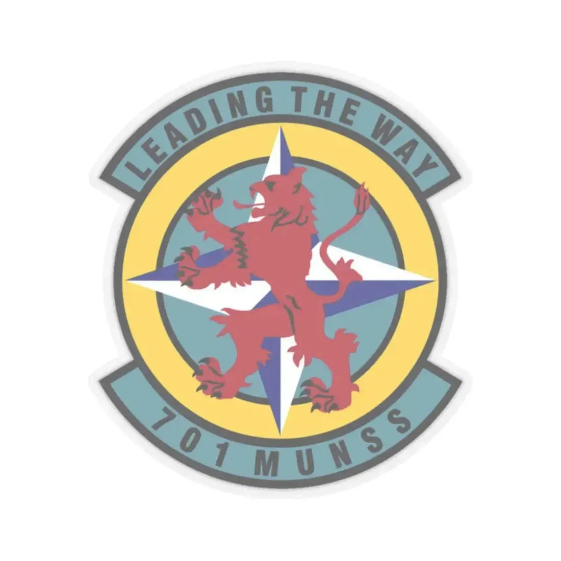 701st Munitions Support Squadron (U.S. Air Force) STICKER Vinyl Kiss-Cut Decal 2 Inch Transparent - The Sticker Space