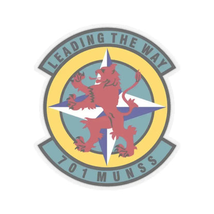 701st Munitions Support Squadron (U.S. Air Force) STICKER Vinyl Kiss-Cut Decal 2 Inch Transparent - The Sticker Space