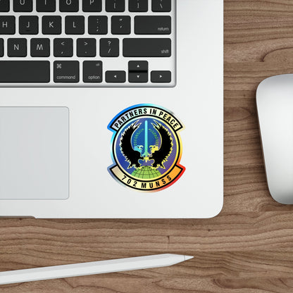 702d Munitions Support Squadron (U.S. Air Force) Holographic STICKER Die-Cut Vinyl Decal-The Sticker Space