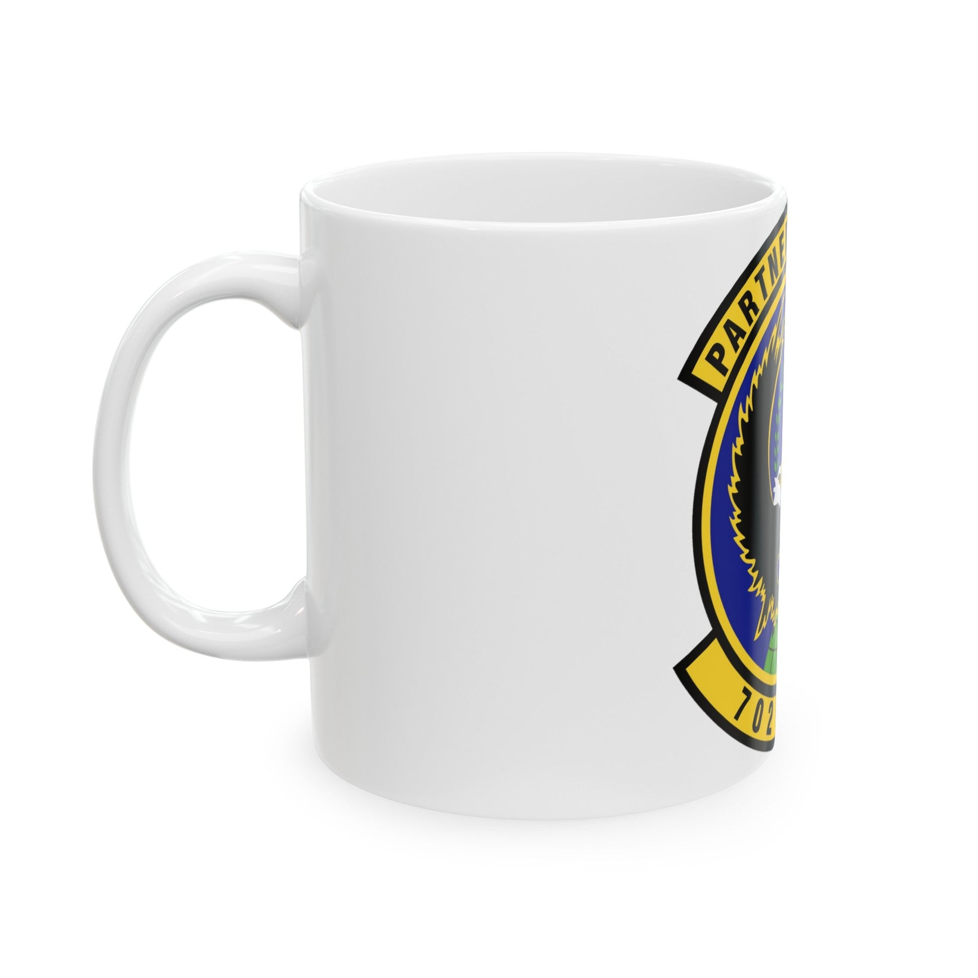 702d Munitions Support Squadron (U.S. Air Force) White Coffee Mug-The Sticker Space