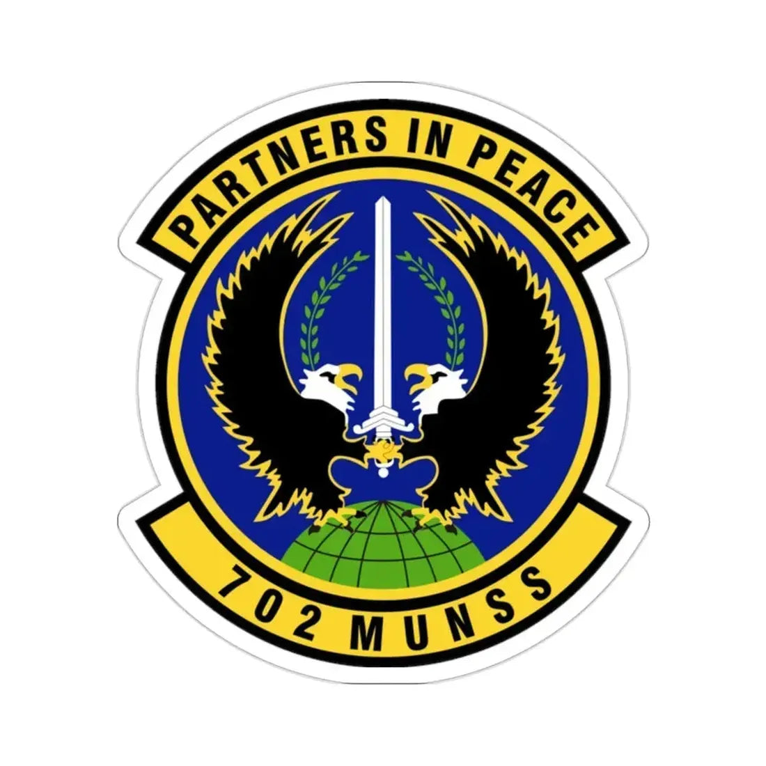 702d Munitions Support Squadron (U.S. Air Force) STICKER Vinyl Die-Cut Decal 2 Inch - The Sticker Space