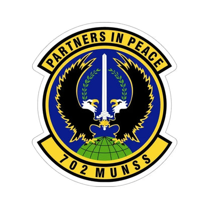 702d Munitions Support Squadron (U.S. Air Force) STICKER Vinyl Die-Cut Decal 3 Inch - The Sticker Space
