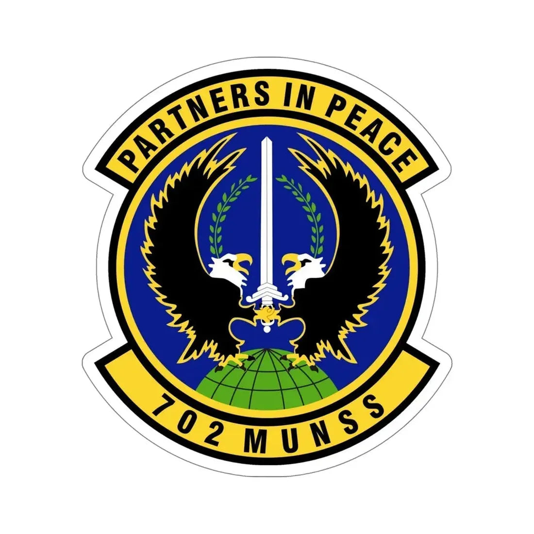 702d Munitions Support Squadron (U.S. Air Force) STICKER Vinyl Die-Cut Decal - The Sticker Space