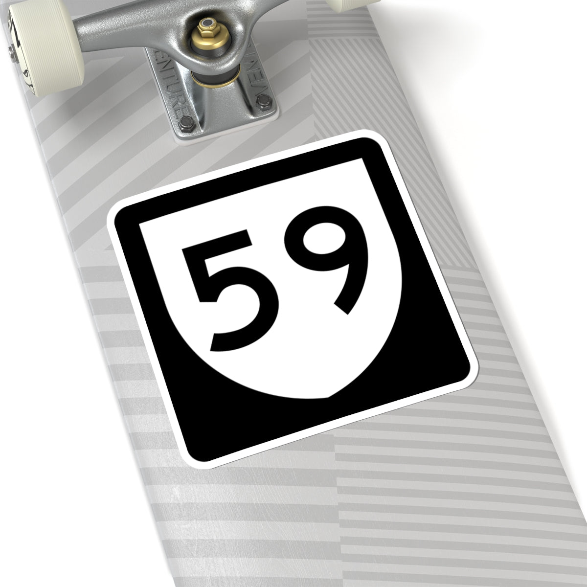 PR urban primary 59 (Puerto Rico) (Road Sign) STICKER Vinyl Kiss-Cut Decal