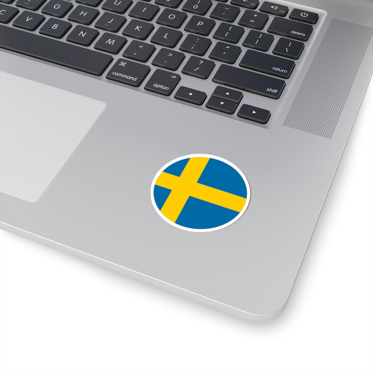 Sweden flag orb icon (Sweden) STICKER Vinyl Kiss-Cut Decal