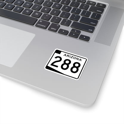 Arizona 288 (Arizona) (Road Sign) STICKER Vinyl Kiss-Cut Decal