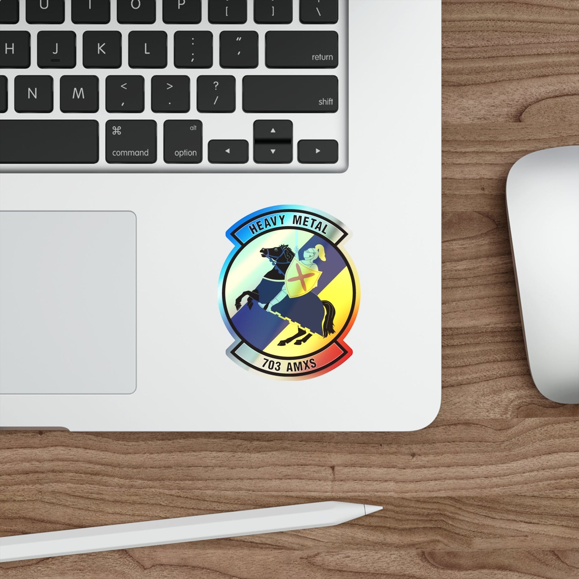 703d Aircraft Maintenance Squadron (U.S. Air Force) Holographic STICKER Die-Cut Vinyl Decal-The Sticker Space