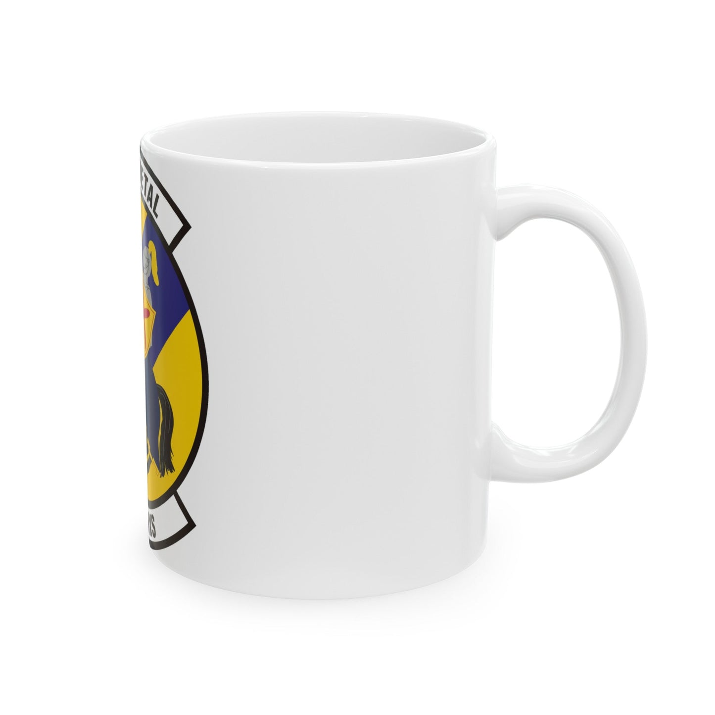 703d Aircraft Maintenance Squadron (U.S. Air Force) White Coffee Mug-The Sticker Space