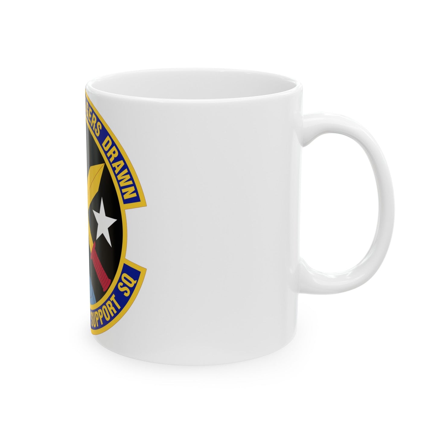 703d Munitions Support Squadron (U.S. Air Force) White Coffee Mug-The Sticker Space