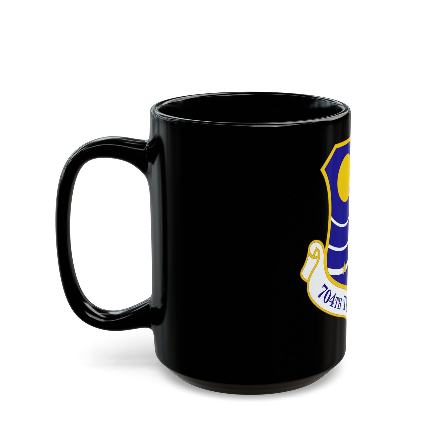 704 Test Group AFMC (U.S. Air Force) Black Coffee Mug-The Sticker Space