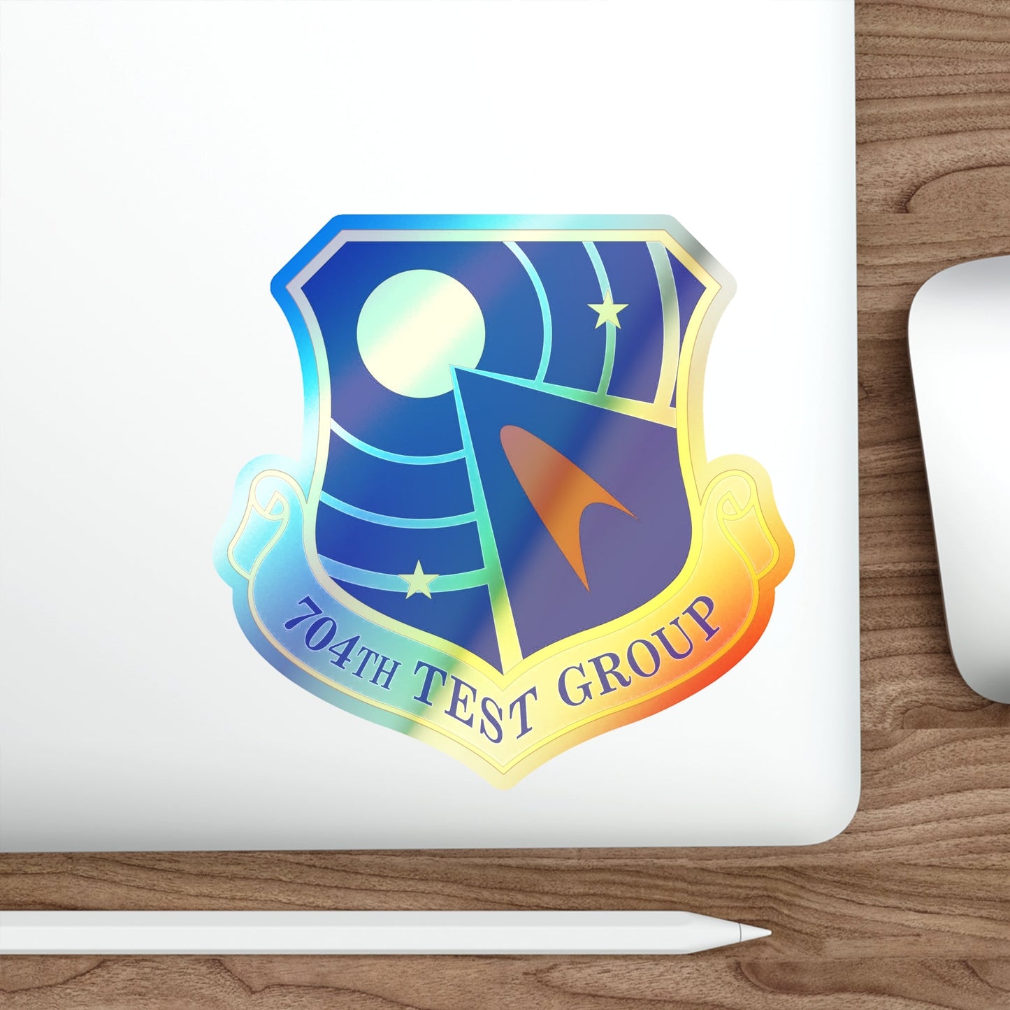 704 Test Group AFMC (U.S. Air Force) Holographic STICKER Die-Cut Vinyl Decal-The Sticker Space