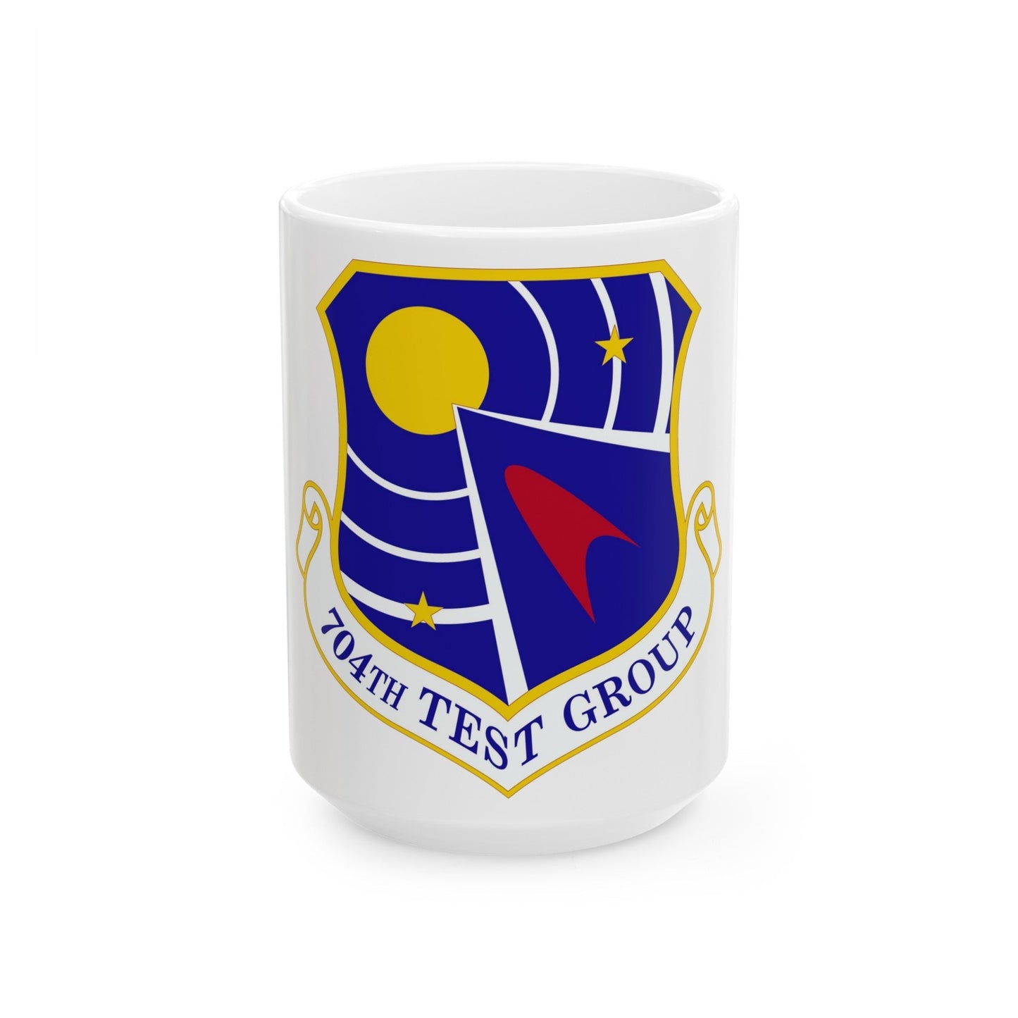 704 Test Group AFMC (U.S. Air Force) White Coffee Mug-15oz-The Sticker Space