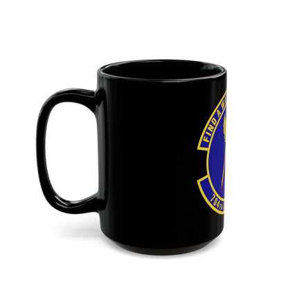 704th Civil Engineer Squadron (U.S. Air Force) Black Coffee Mug-The Sticker Space