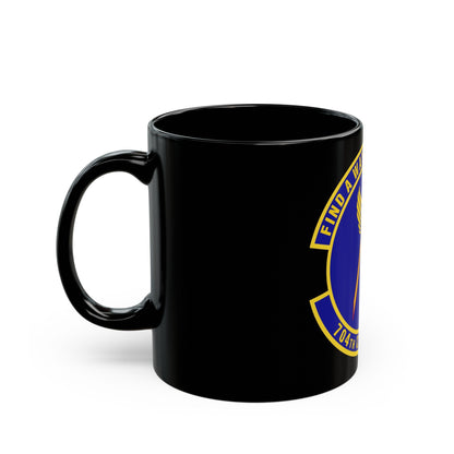 704th Civil Engineer Squadron (U.S. Air Force) Black Coffee Mug-The Sticker Space