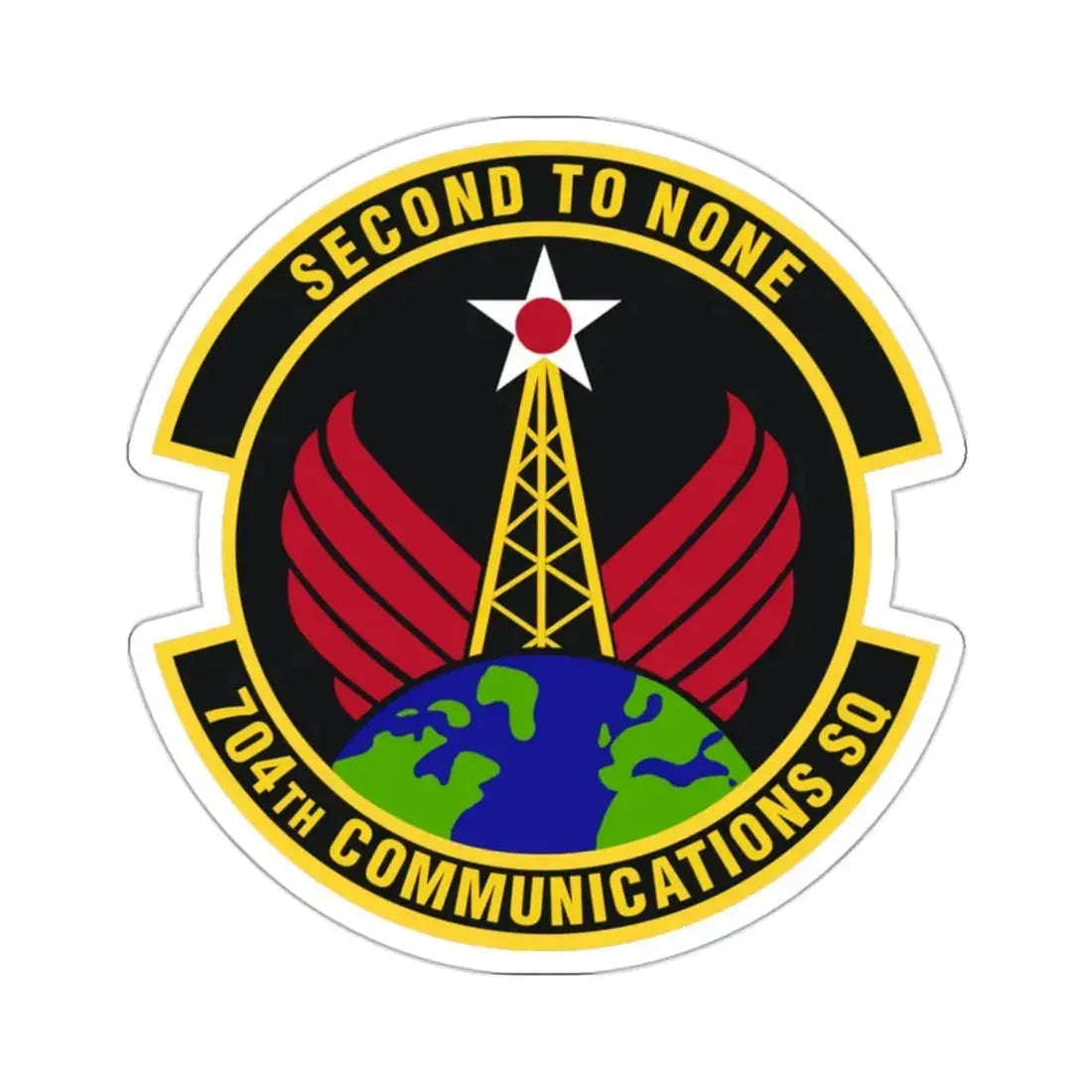 704th Communications Squadron (U.S. Air Force) STICKER Vinyl Die-Cut Decal - The Sticker Space