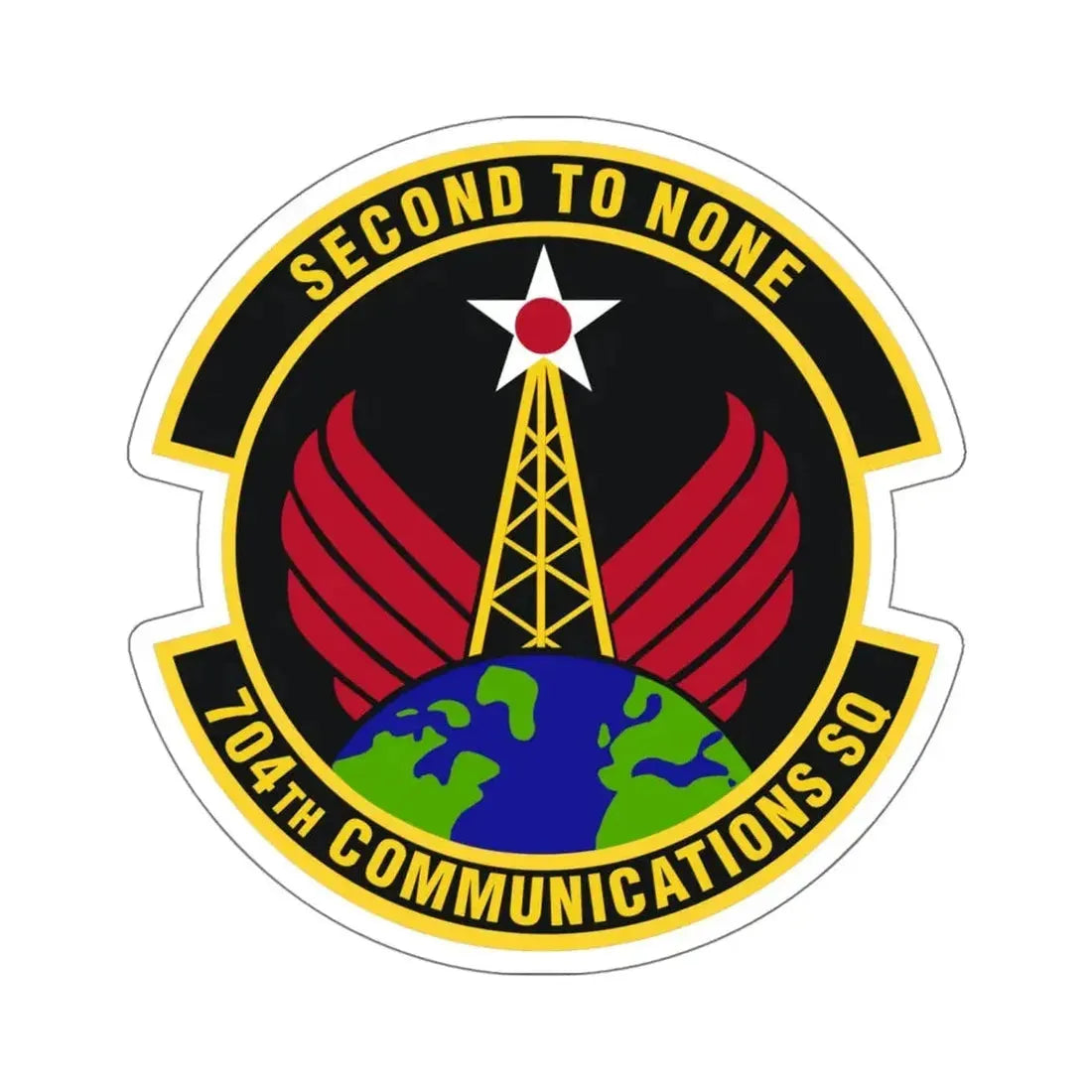 704th Communications Squadron (U.S. Air Force) STICKER Vinyl Die-Cut Decal - The Sticker Space