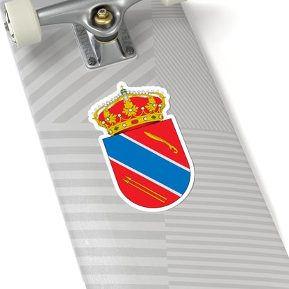 Escudo de Azaila2 (Spain) (Coat of Arms) STICKER Vinyl Kiss-Cut Decal
