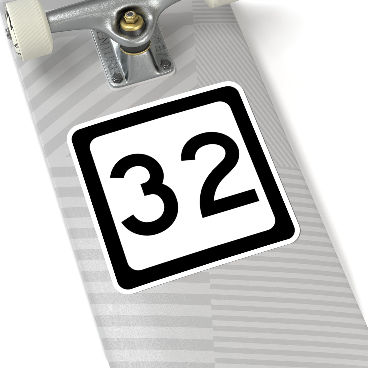WV-32 (Virginia) (Road Sign) STICKER Vinyl Kiss-Cut Decal