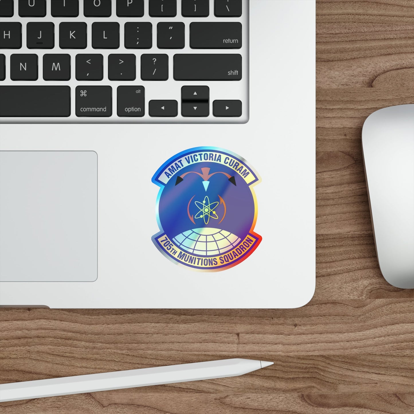 705th Munitions Squadron (U.S. Air Force) Holographic STICKER Die-Cut Vinyl Decal-The Sticker Space