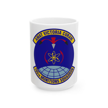 705th Munitions Squadron (U.S. Air Force) White Coffee Mug-15oz-The Sticker Space