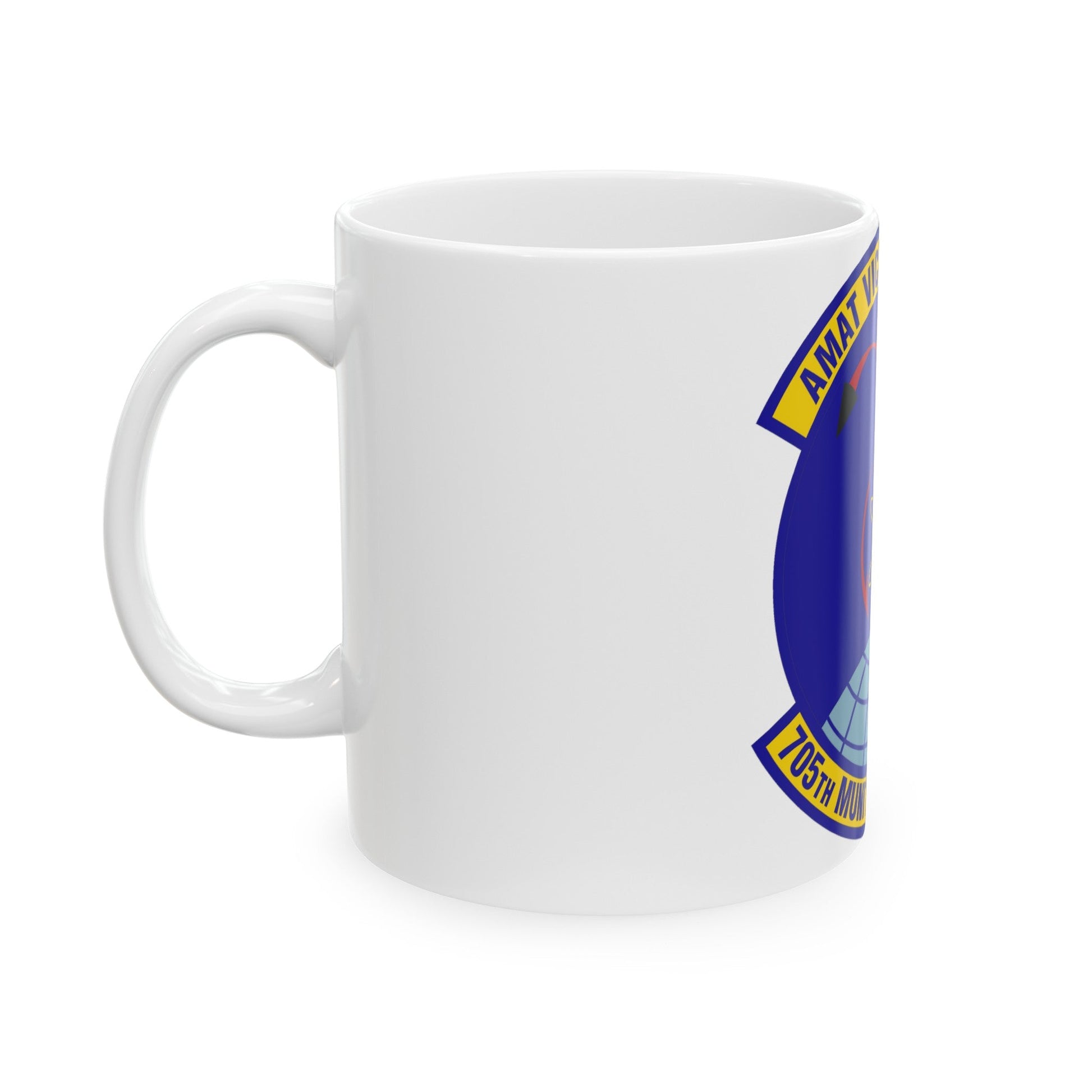 705th Munitions Squadron (U.S. Air Force) White Coffee Mug-The Sticker Space