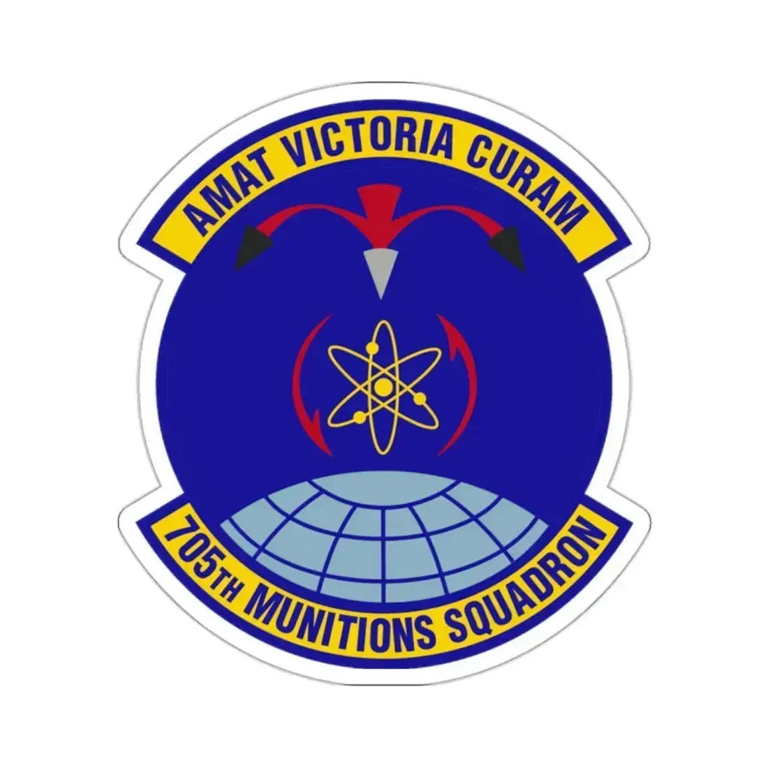 705th Munitions Squadron (U.S. Air Force) STICKER Vinyl Die-Cut Decal 2 Inch - The Sticker Space
