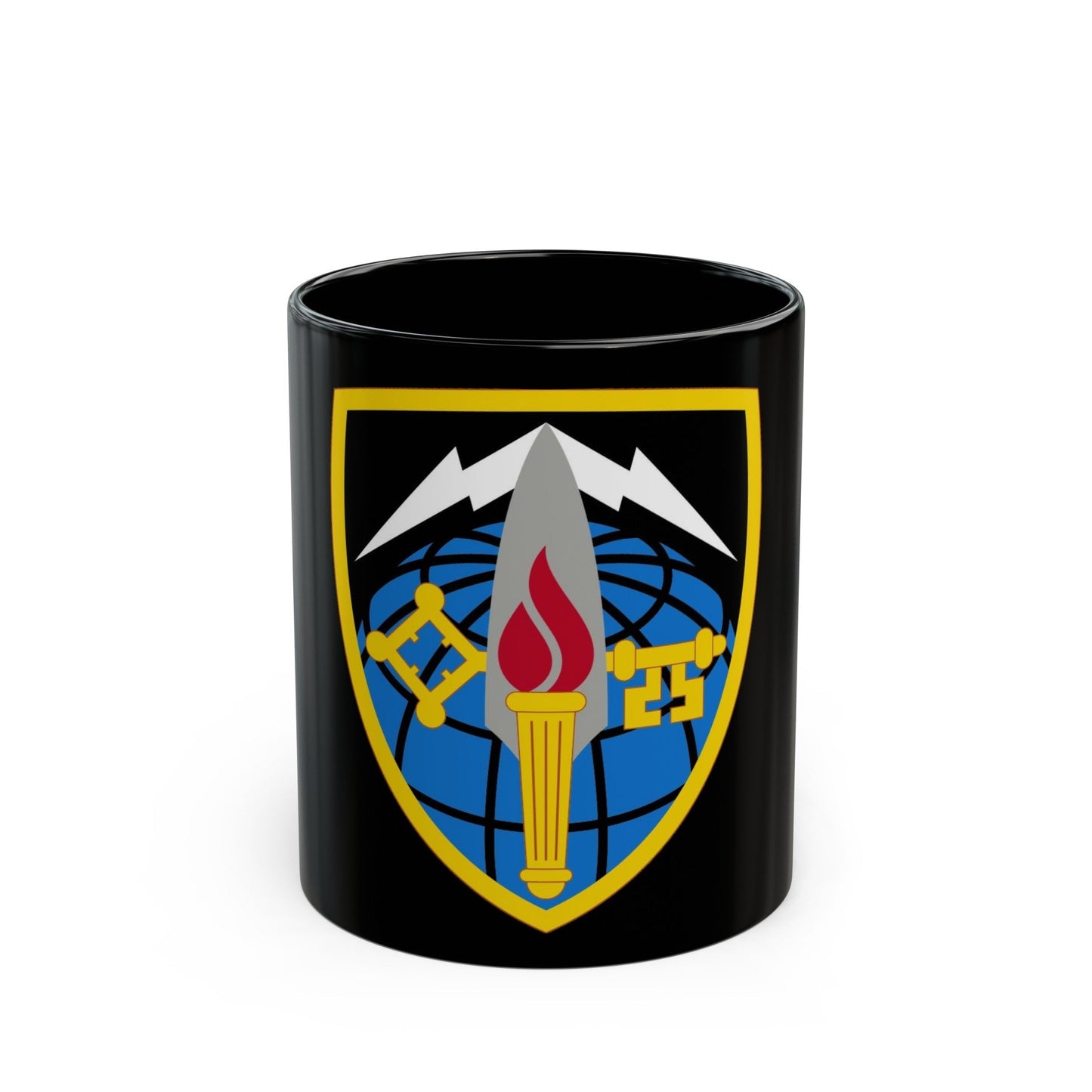 706 Military Intelligence Group (U.S. Army) Black Coffee Mug-11oz-The Sticker Space